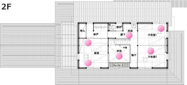2F見取図 2F見取図