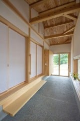 1階通り土間(障子戸クローズ)